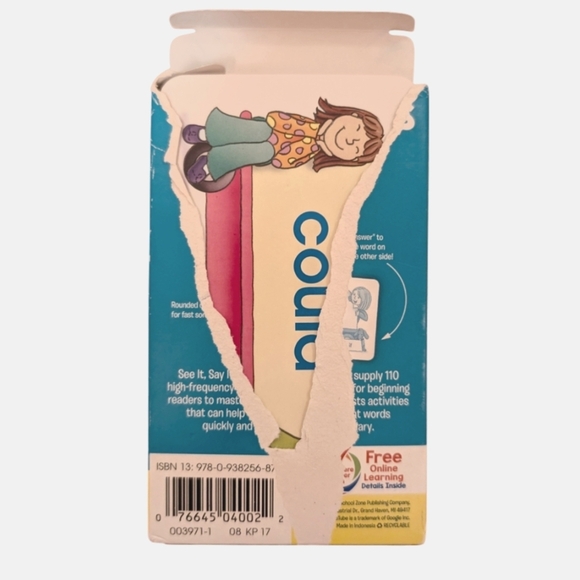 School Zone Sight Words Flash Cards Ages 5 and Up - Picture 3 of 3